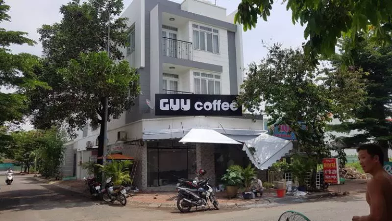 Bảng hiệu ỐP ALU Quán Cafe