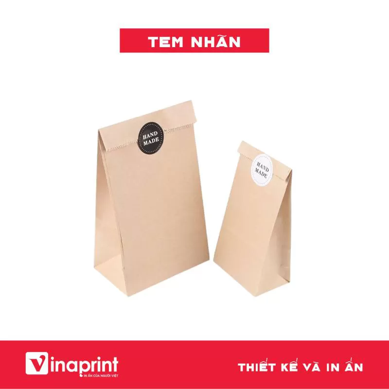 Mẫu tem nhãn trên sản phẩm handmade