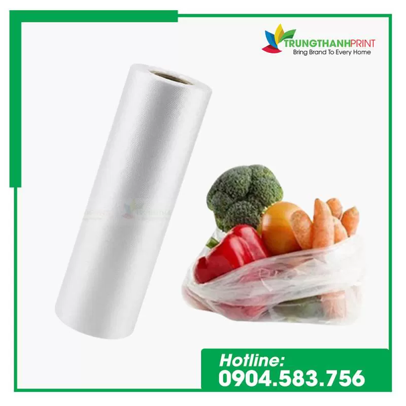 Túi Nilon Roll Cuộn Đựng Thực Phẩm Siêu Thị Giá Rẻ