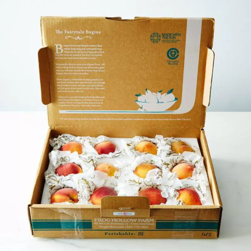 Thùng đựng trái cây nắp liền