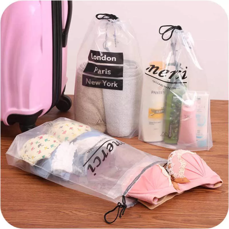 Factory Custom Make up Travel Bag Makeup Drawstring Bag Makeup Bag Pouch Tongcheng OZIS
