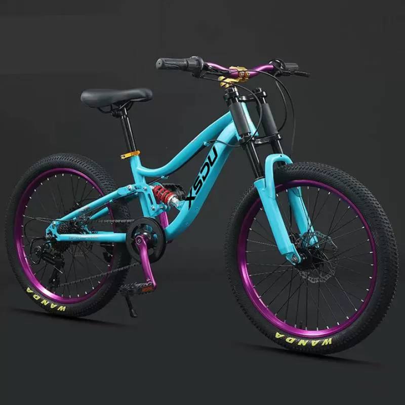 High Quality 20Inch Children's Mountain Bike with Variable Speed Sports Bicycle for 7-15 Year Old Male Female Sports Bikes