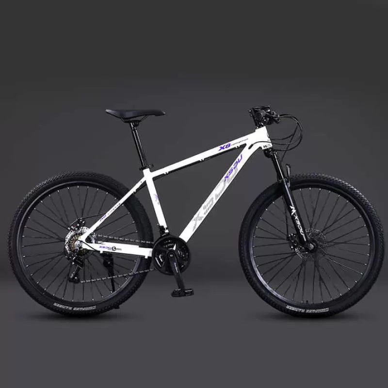 Hot Sale 26 Inch MTB Mountain Bike Customized Mtb Bicycles Double Disc Brake Aluminum Alloy Fork 21/24/27 SPEEDS Mountain Bike