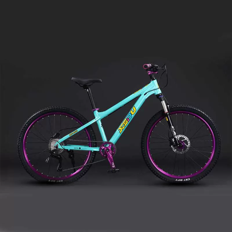 2025 New Aluminum Alloy Mountain Bicycle 8/9/10 Speed Change All-terrain Shock Absorber Oil Disc Brake Mountain Bike