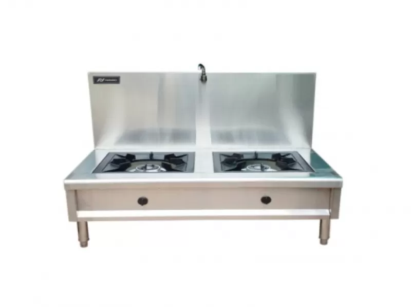 Bếp Á hầm công nghiệp đôi TBV dùng gas