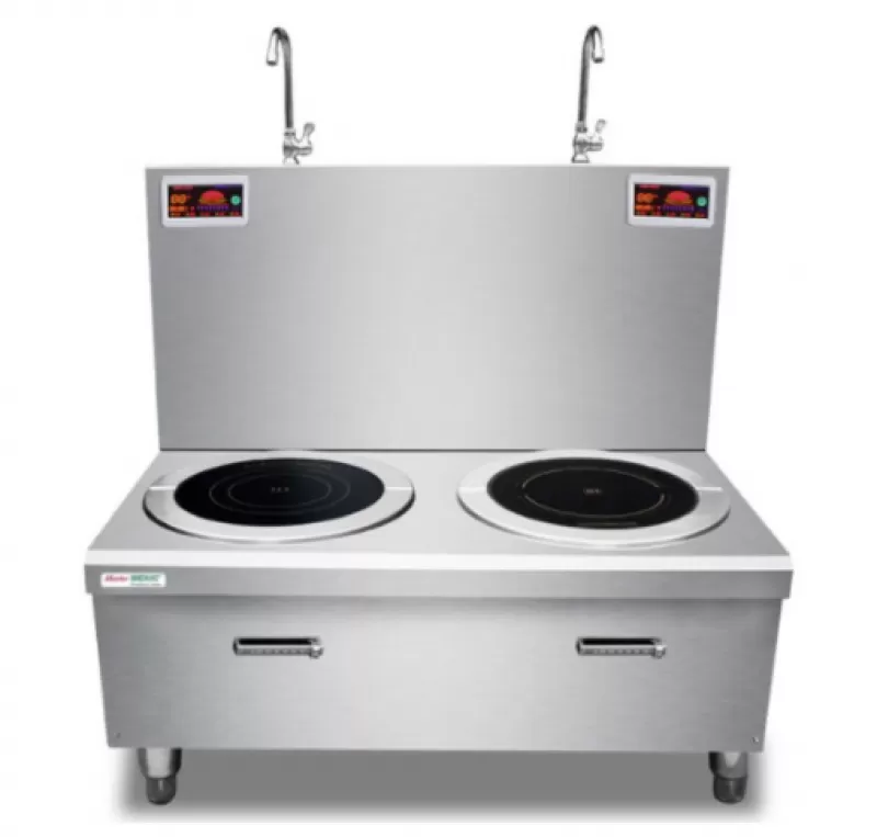 Bếp Á hầm từ công nghiệp đôi TBV 12kw