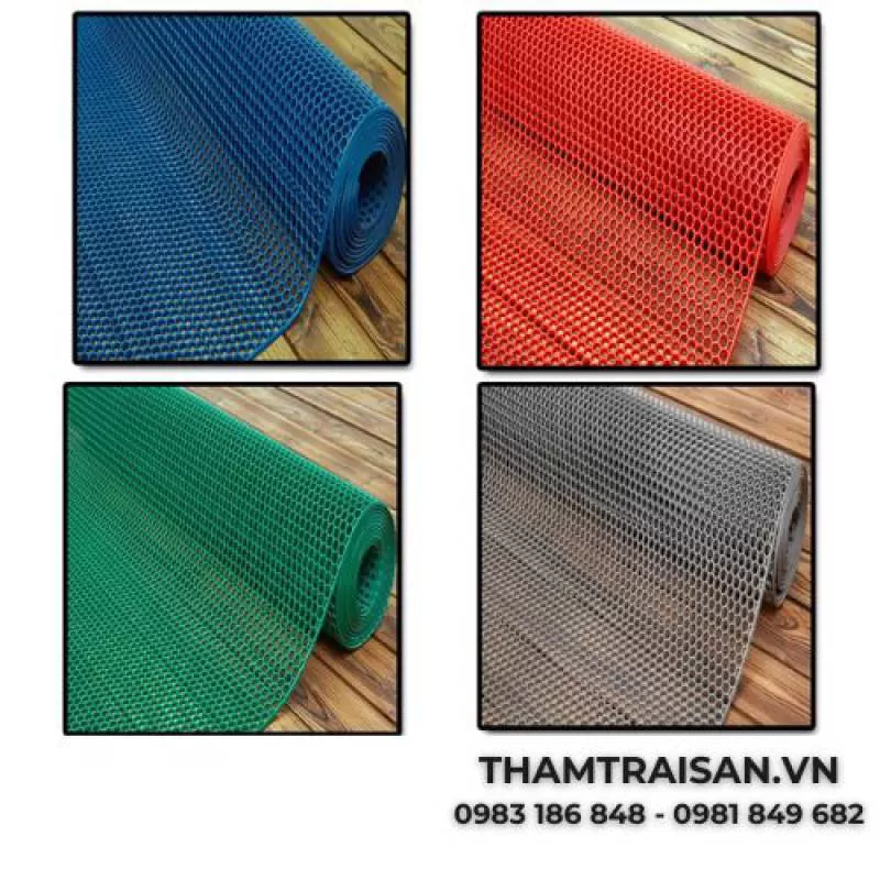 Thảm nhựa lưới tổ ong