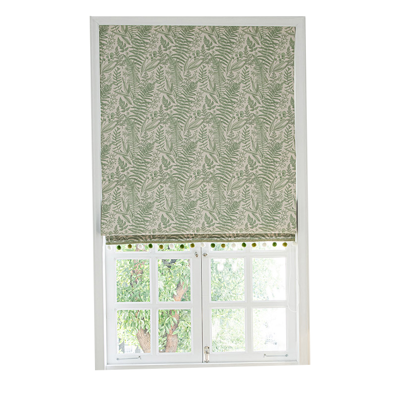 ZSTARR Rèm Roman Cản Sáng Tuyệt Đối Vải Họa Tiết Hoài Cổ Tranh Số Hệ Thống Không Dây Thông Minh Tự Động Bộ Kit