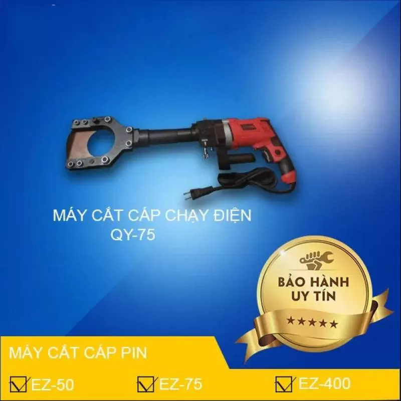 Máy cắt cáp dùng điện QY-75