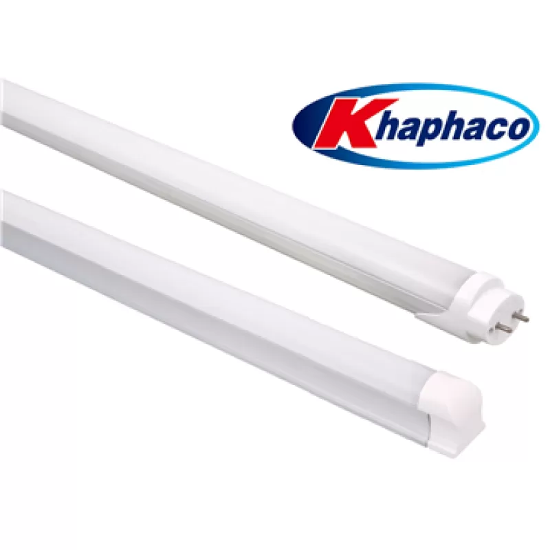 Đèn Túyp LED nhôm nhựa T8 Khaphaco 1,2m công suất 18W 