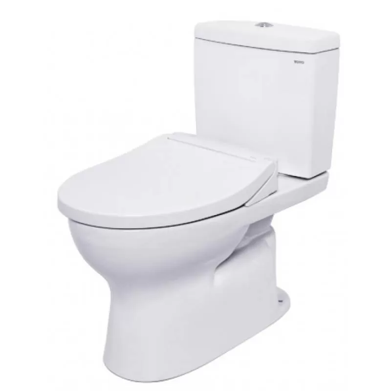Bồn cầu TOTO CS320DRE2 nắp rửa - Bàn cầu tự rửa cơ - Tuấn Đức