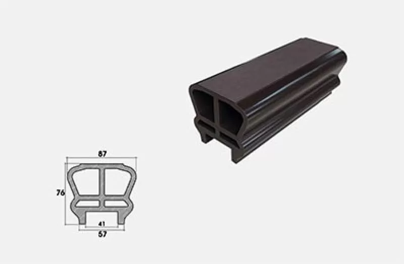 Bộ tay vịn lan can gỗ nhựa – Nhựa Việt Pháp