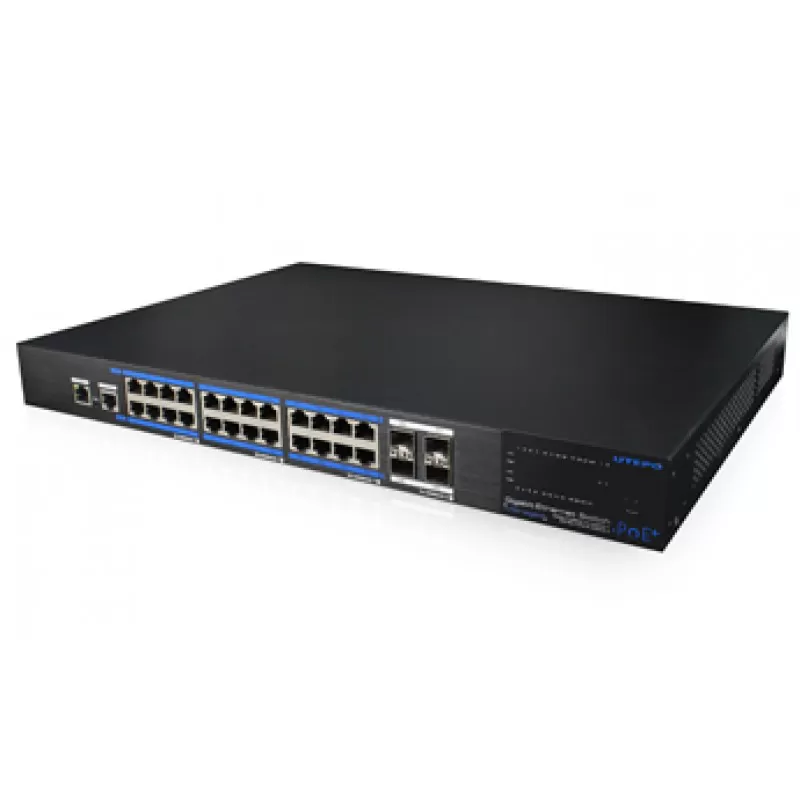 Switch quang L2 30 port Gigabit UTP7524GE-4GF