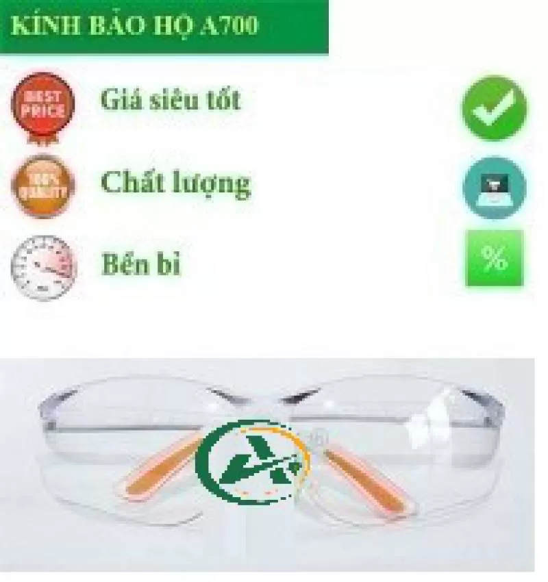 Kính A700 trắng/ đen Holywell