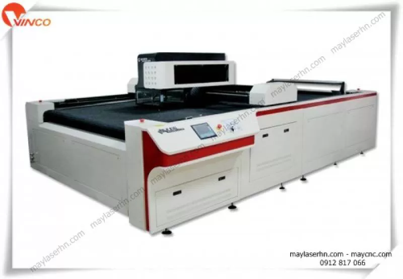 Video hoạt động Máy CNC Cắt da bằng dao