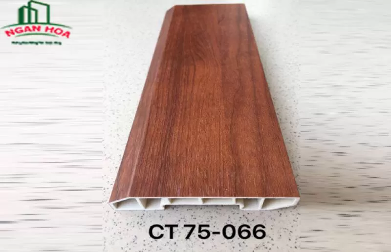 PHÀO LEN CHÂN TƯỜNG PVC CT75-066