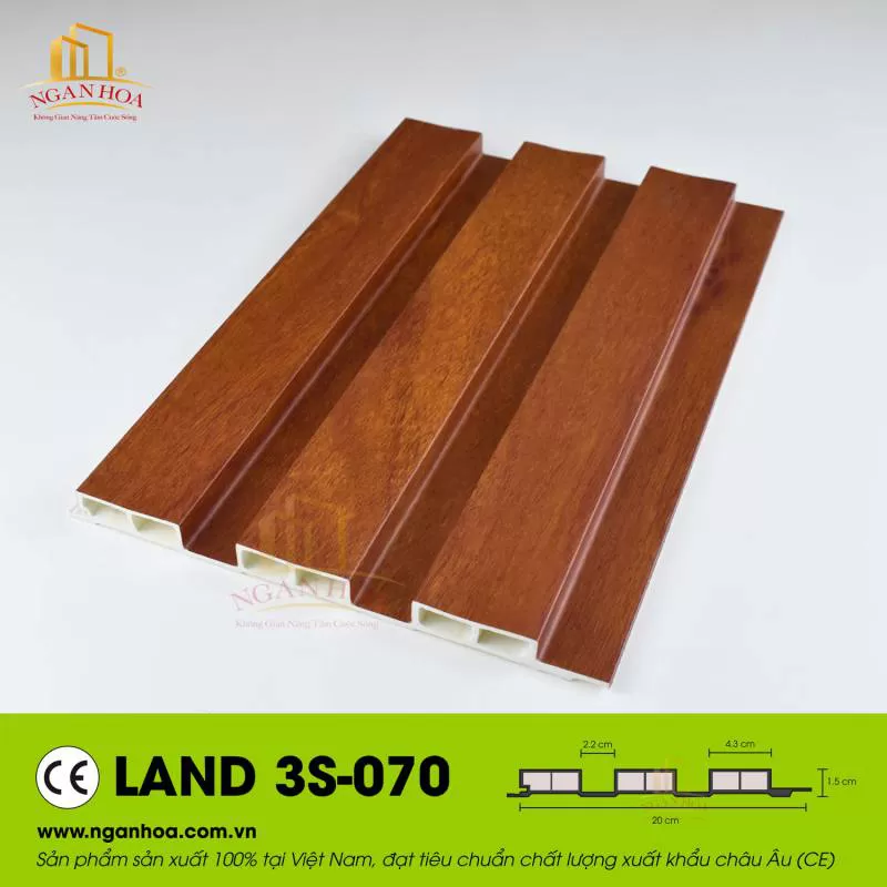 Tấm ốp lam sóng Land 3S – 070