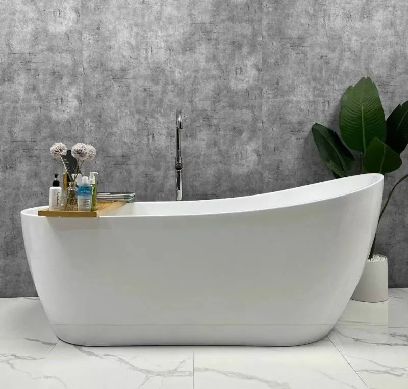 Bồn Tắm Nằm Bầu Dục Cá Heo Oval Trắng BT0020 