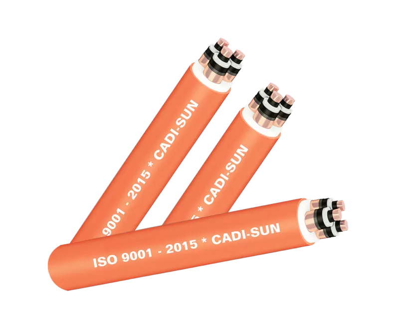 Cáp 3 lõi, màn chắn băng đồng, không giáp - CXV(AXV)/CTS-W 3x? - 8.7/15(17.5)kV