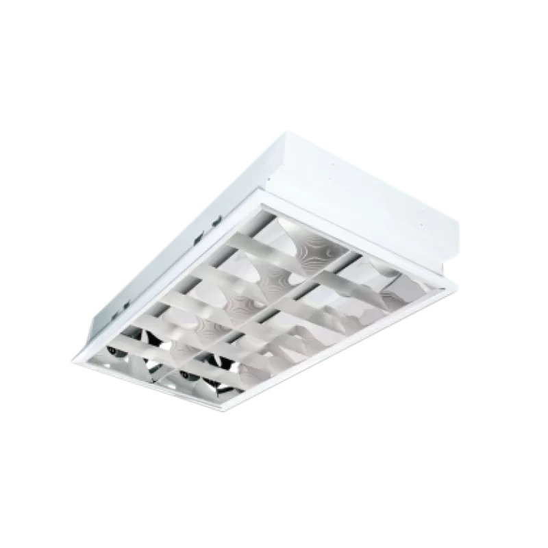 Máng LED phản quang âm nhôm bóng 3x9W