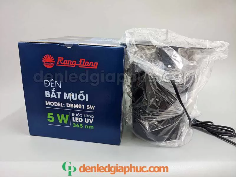 Đèn bắt muỗi Rạng Đông DBM01 5W - Hiệu quả tốt