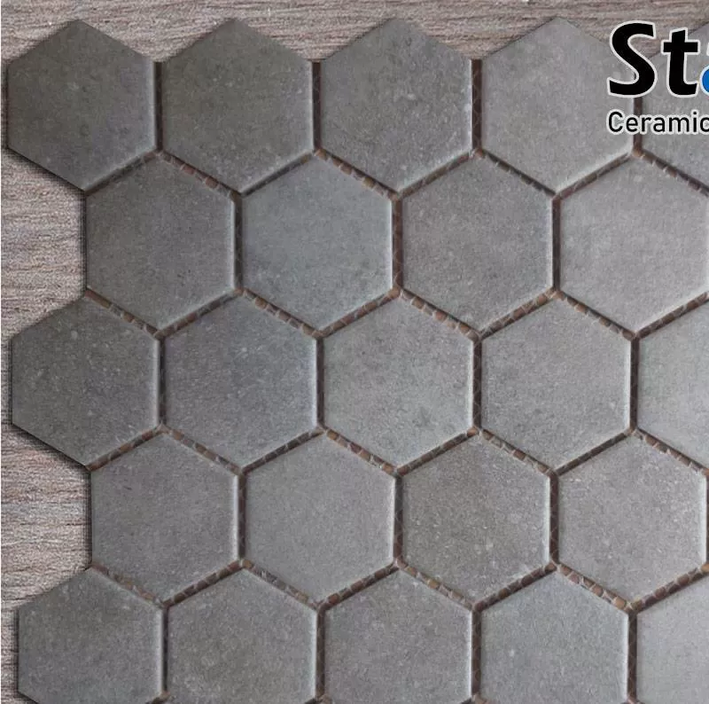 Mosaic lục giác hoa văn 5159HD51114