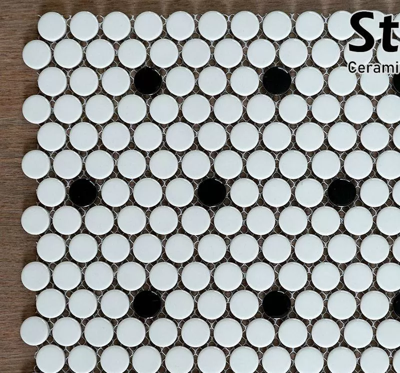 Mosaic tròn bóng 1919C19103