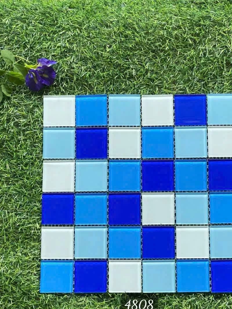 Gạch mosaic thủy tinh hồ bơi 4808
