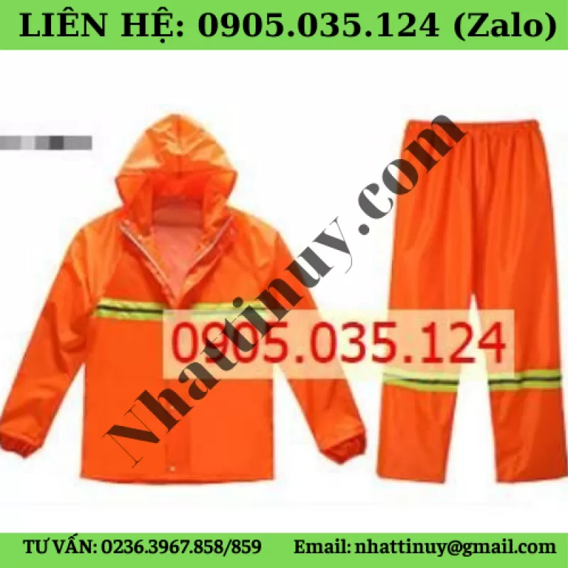 Quần áo mưa phản quang
