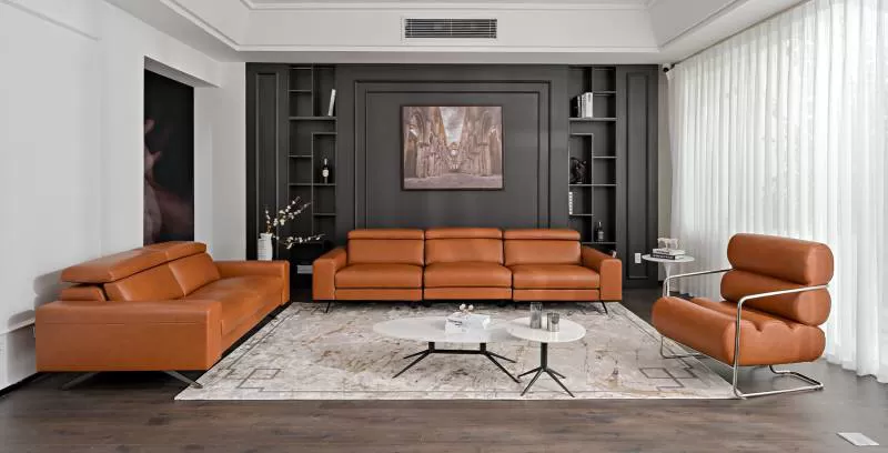 SOFA DA THẬT OSCAR 2246Chateau d'Ax