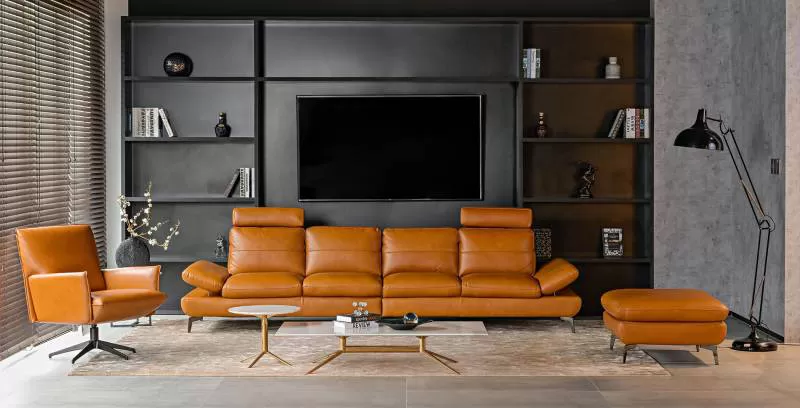 Sofa da thật Austin - Thành phố trên cao nguyên