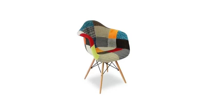 Ghế Eames Arm Patchwork - Chiếc ghế hiện đại và duyên dáng